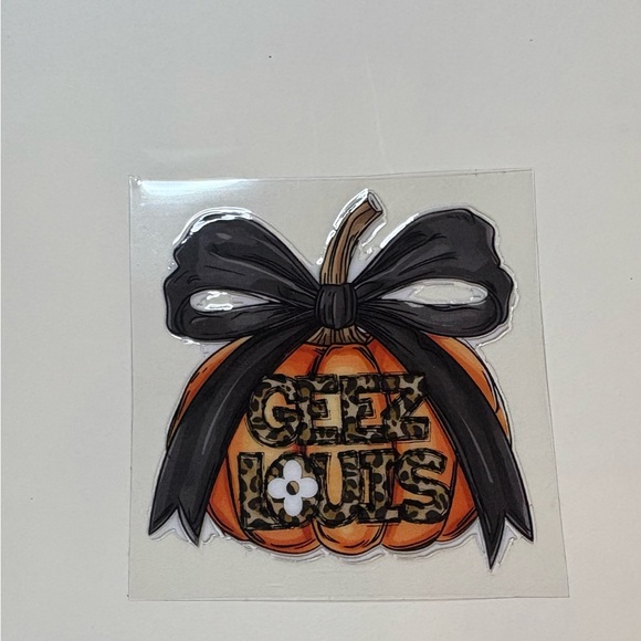 White Mug with Pumpkin Design - Picture 2 of 2